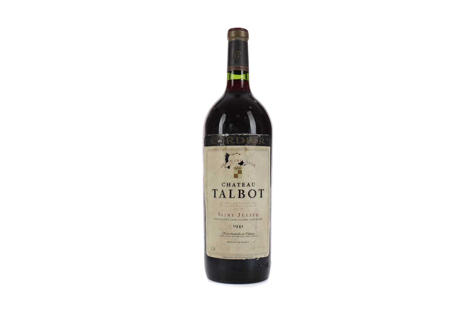 Lot 57 - MAGNUM OF CHATEAU TALBOT 1981