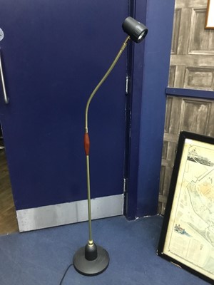 Lot 282 - A CONTEMPORARY FLOOR LIGHT AND ANOTHER