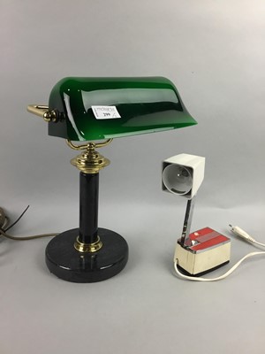 Lot 299 - TWO VINTAGE LAMPS