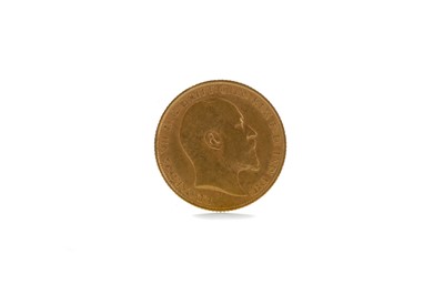 Lot 39 - A GOLD HALF SOVEREIGN DATED 1907