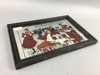 Lot 313 - A LOT OF EIGHT ADVERTISEMENT MIRRORS