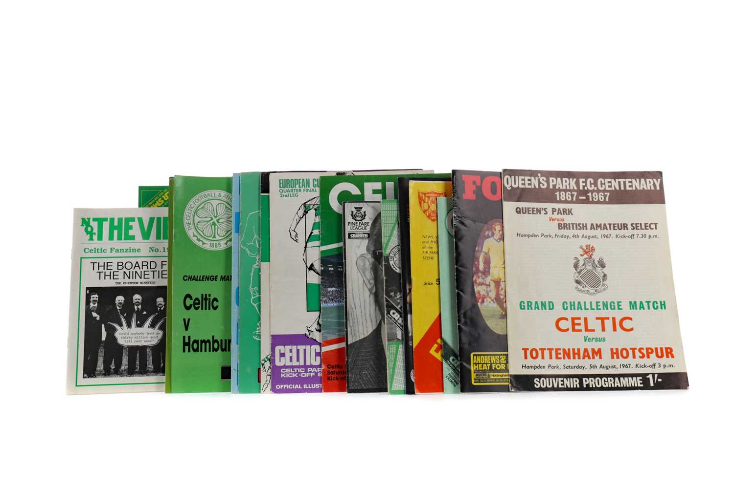 Lot 1826 - A COLLECTION OF CELTIC F.C. PROGRAMMES