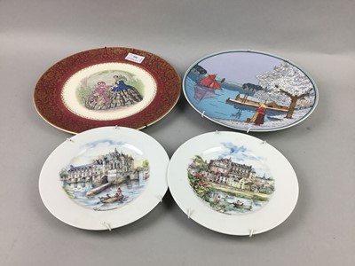 Lot 366 - A LOT OF VARIOUS CABINET PLATES AND OTHER OBJECTS