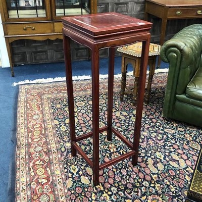 Lot 333 - A CHINESE PLANT PEDESTAL TABLE