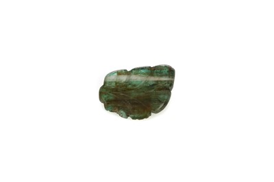 Lot 330 - A CERTIFICATED UNMOUNTED EMERALD