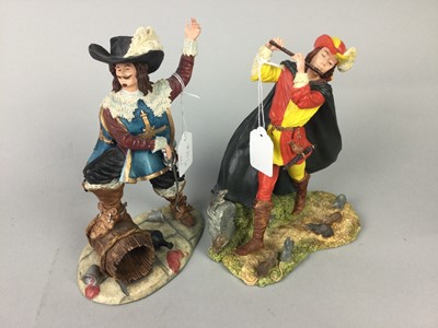 Lot 62 - A LOT OF FOUR ROYAL DOULTON RESIN FIGURES