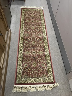 Lot 102 - A PERSIAN STYLE RUG