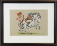 Lot 213 - * GRAHAM H D MCKEAN, TAM O'SHANTER mixed media,...