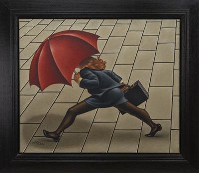 Lot 723 - AN UNTITLED OIL BY GRAHAM MCKEAN