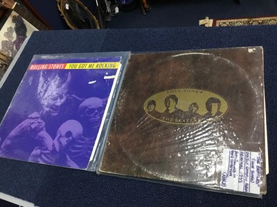 Lot 200 - A COLLECTION OF RECORDS INCLUDING THE BEATLES