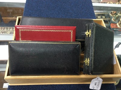 Lot 240 - A SET OF SIX SILVER BEAN TERMINAL COFFEE SPOONS AND  PLATED ITEMS