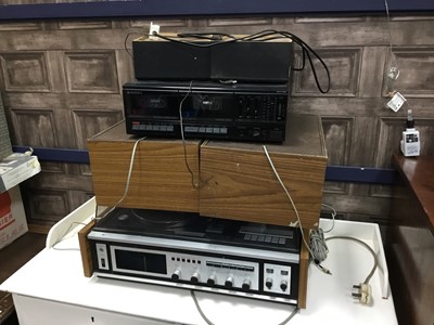 Lot 270 - A SANYO STEREO MUSIC CENTRE AND A MATSUI CENTRE
