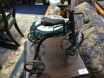 Lot 331 - A MINIATURE TRICYCLE