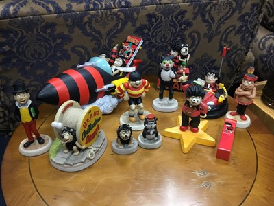 Lot 12 - A COLLECTION OF BEANO AND DANDY FIGURES BY ROBERT HARROP