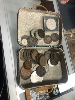 Lot 336 - A LOT OF GB SILVER AND COPPER COINAGE