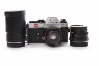 Lot 46 - LEICA R3 ELECTRONIC CAMERA AND ACCESSORIES...