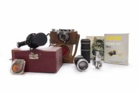 Lot 47 - LEICA DRP CAMERA AND ACCESSORIES Numbered...