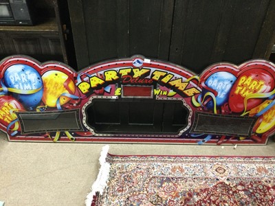 Lot 392 - A PARTY TIME DELUXE ARCADE ART