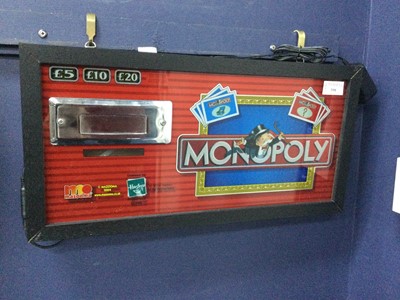 Lot 398 - MONOPOLY ARCADE ART