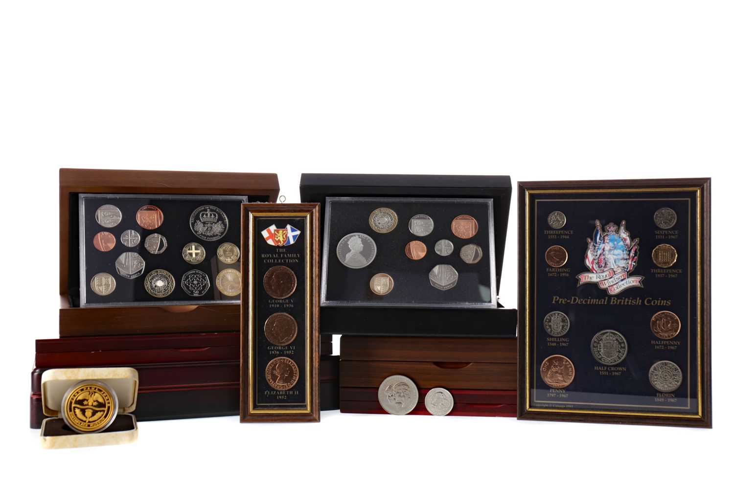 Lot 57 - A COLLECTION OF COINS AND COMMEMORATIVES
