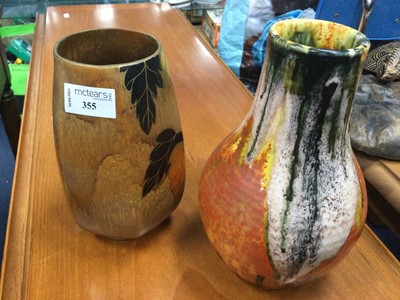 Lot 355 - A LOT OF VASES