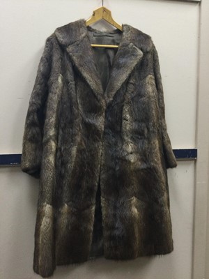 Lot 360 - A LOT OF TWO FUR COATS AND A JACKET