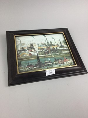 Lot 380 - A LOT OF TWO FRAMED PRINTS