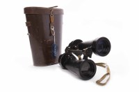 Lot 68 - WWII NAVY BINOCULARS by Barr & Stroud, Glasgow,...