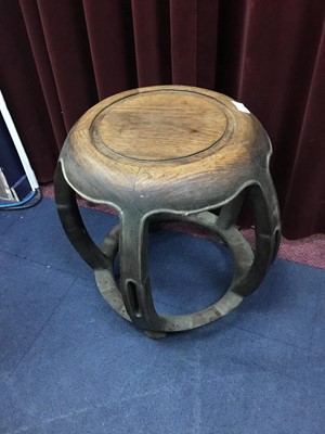 Lot 487 - AN EASTERN STOOL