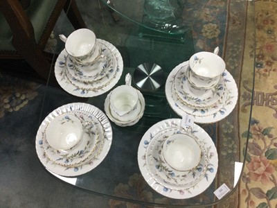 Lot 456 - A ROYAL ALBERT 'BRIGADOON' PATTERN TEA SERVICE