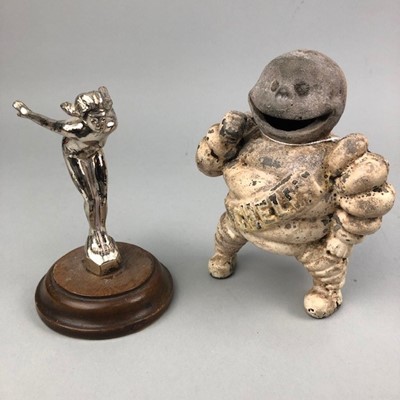 Lot 495 - A MICHELIN MAN MASCOT, ALONG WITH ANOTHER