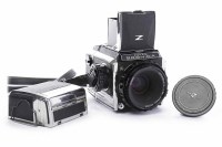 Lot 85 - ZENZA BRONICA CAMERA AND ACCESSORIES in case