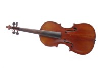 Lot 90 - EARLY TWENTIETH CENTURY VIOLIN the curved two...