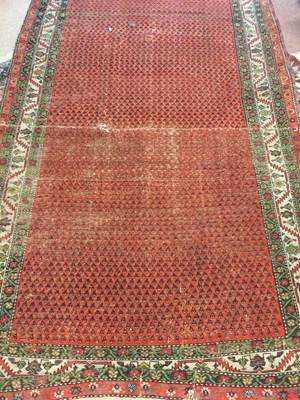 Lot 763 - AN PERSIAN RUG