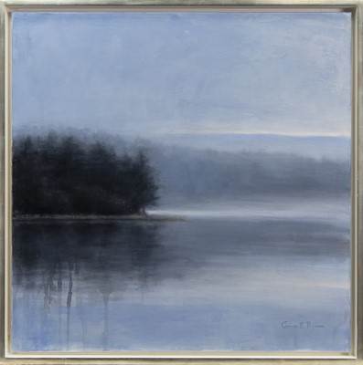 Lot 775 - MOON SETTING, AN OIL BY CARINA PRIGMORE