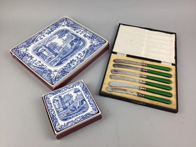 Lot 119 - A LOT OF TABLE WARE