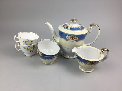 Lot 114 - A JAPANESE PART TEA SERVICE AND ANOTHER