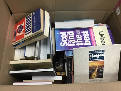 Lot 130 - A LOT OF BOOKS INCLUDING TRAVEL AND HISTORY BOOKS