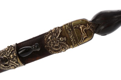 Lot 1374 - AN EARLY 19TH CENTURY SCOTTISH DIRK