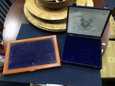 Lot 81 - A LOT OF EMPTY COIN CASES