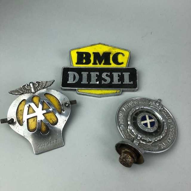 Lot 53 - A COLLECTION OF CAR BADGES
