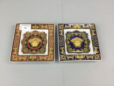 Lot 52 - A LOT OF TWO ROSENTHAL VERSACE DISHES