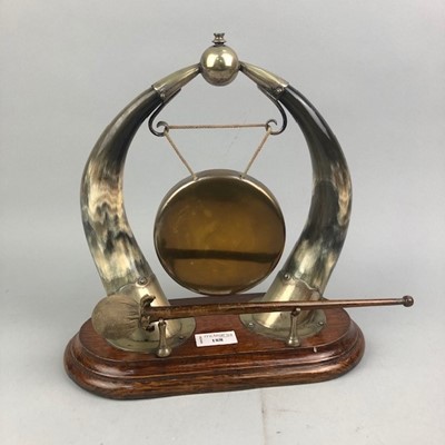 Lot 188 - A VICTORIAN TABLE GONG