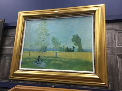 Lot 310 - A GILT FRAMED PRINT AFTER CLAUDE MONET