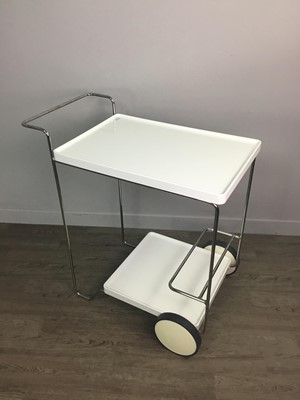 Lot 1337 - A CALLIGARIS MODERNIST DRINKS TROLLEY
