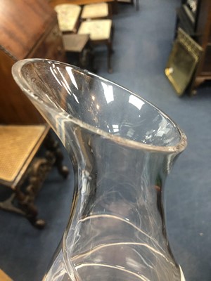 Lot 363 - A LOT OF FIFTEEN EDINBURGH CRYSTAL JASPER CONRAN GLASSES, ALONG WITH A CARAFE AND BOWL