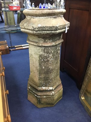 Lot 196 - A PAIR OF VICTORIAN CHIMNEY POTS