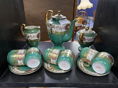 Lot 198 - A LOT OF JAPANESE TEA AND COFFEE SERVICES