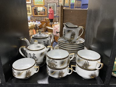 Lot 198 - A LOT OF JAPANESE TEA AND COFFEE SERVICES