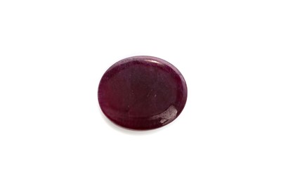 Lot 832 - A CERTIFICATED UNMOUNTED RUBY